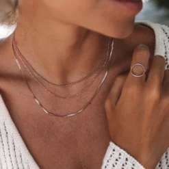 Layered Chain Choker -Deals Bijestora Store PuravidaOctober14 2