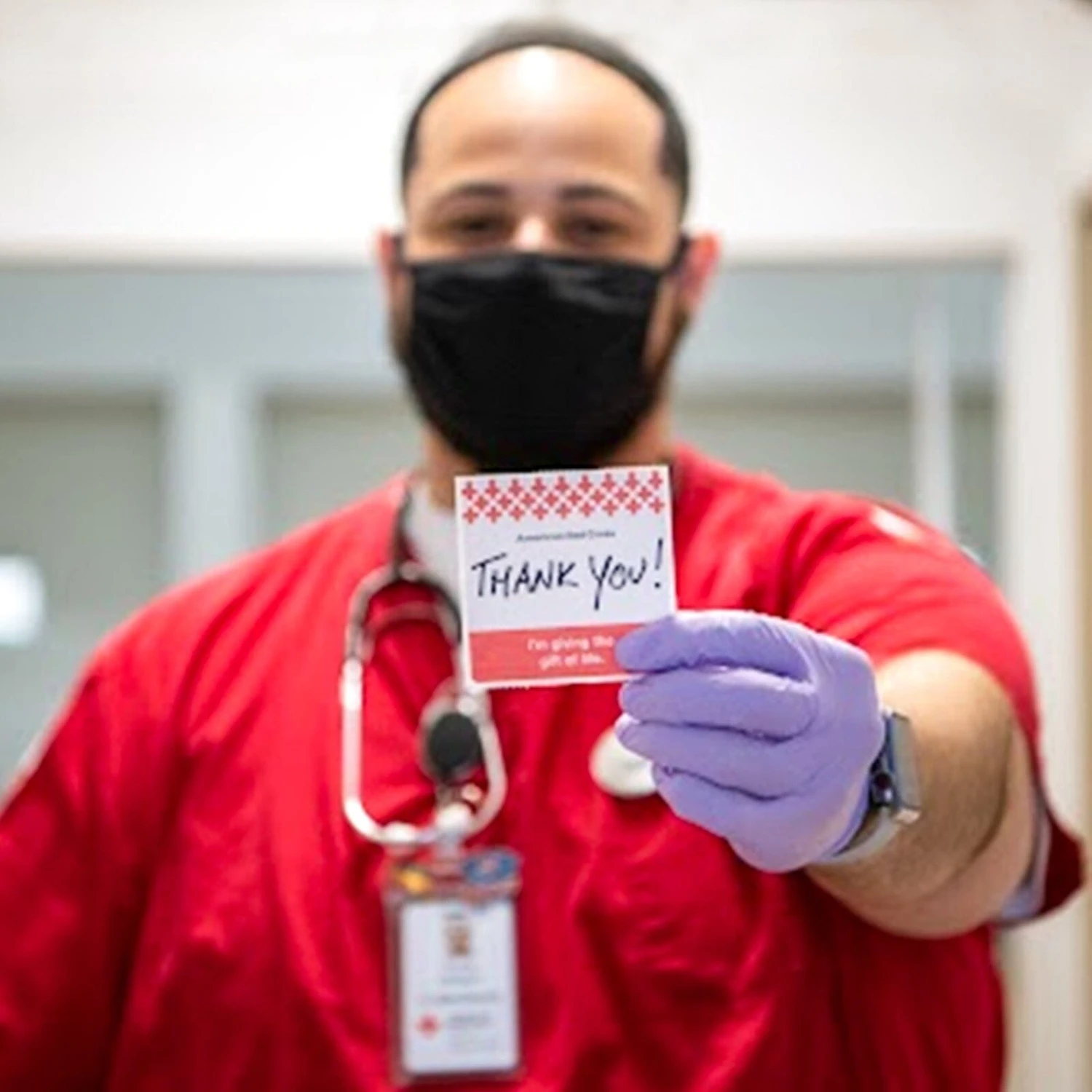 Blood Saves Lives Braided Bracelet 3 Blood Saves Lives Braided Bracelet - Image 3