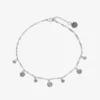 Mixed Mini Coins Chain Anklet