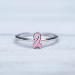 Breast Cancer Awareness Ring -Deals Bijestora Store bca3
