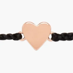 Engravable Heart Charm 17 Engravable Heart Charm -Deals Bijestora Store engravable heart upclose rosegold black